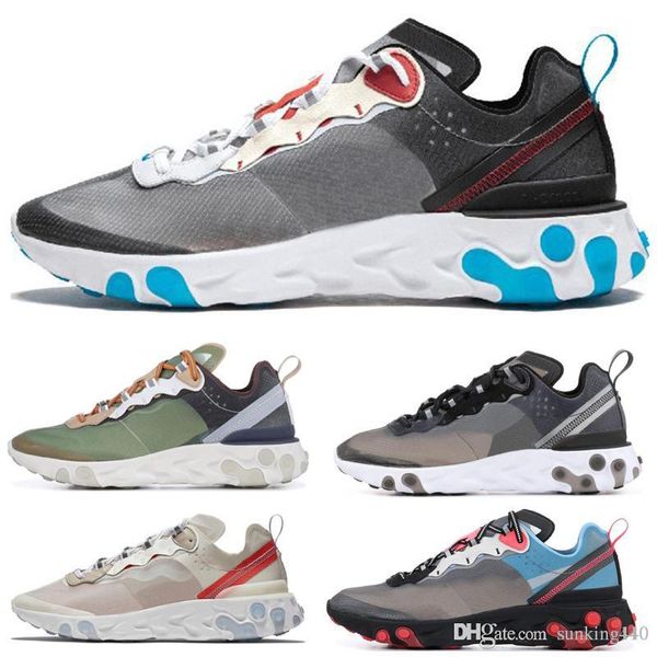 2019 epic react element 87 undercover men's casual shoes sail anthracite thunder blue midnight navy green mist ladies casual shoes 36-4
2019 epic react element 87 undercover men's casual shoes sail anthracite thunder blue midnight navy green mist ladies casual shoes 36-4