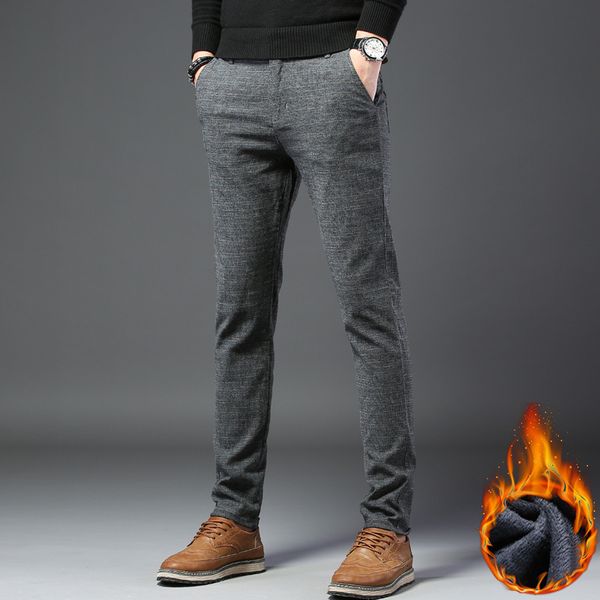men casual elastic long trousers male trend winter trousers thickening bound feet leisure time pants casual elastic long pant, Black
men casual elastic long trousers male trend winter trousers thickening bound feet leisure time pants casual elastic long pant, Black
