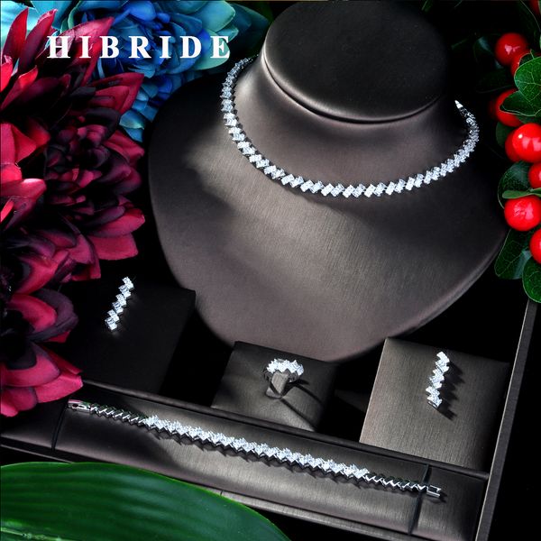 hibride luxury floral 4pcs dubai jewelry sets for women wedding cubic zircon crystal cz african bridal jewelry sets n-51, Silver
hibride luxury floral 4pcs dubai jewelry sets for women wedding cubic zircon crystal cz african bridal jewelry sets n-51, Silver