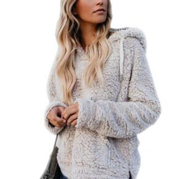 women sherpa hooded sweater fleece pullover cashmere causal sweatshirts outwear hooded pullover autumn winter keep warm coat streetwear hot, White;black
women sherpa hooded sweater fleece pullover cashmere causal sweatshirts outwear hooded pullover autumn winter keep warm coat streetwear hot, White;black