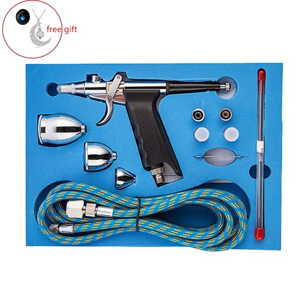 dual-action air brush 0.2 0.3 0.5mm nozzle needle airbrush compressor for multi-purpose air brush spray pen aerograph kit
dual-action air brush 0.2 0.3 0.5mm nozzle needle airbrush compressor for multi-purpose air brush spray pen aerograph kit