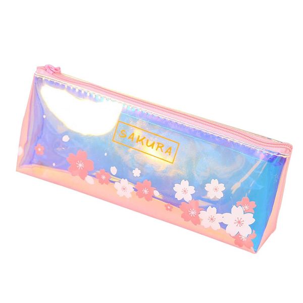 holographic laser flower print pen pencil bag stationery storage zipper case 2019new
holographic laser flower print pen pencil bag stationery storage zipper case 2019new