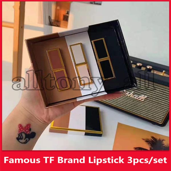 famous tf brand matte lipstick with 3 colors tube matte lipstick with high quality
famous tf brand matte lipstick with 3 colors tube matte lipstick with high quality