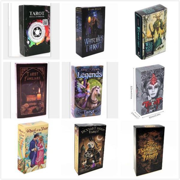 tarots witch rider smith waite shadowscapes wild tarot deck board game cards with colorful box english version family gift party card game
tarots witch rider smith waite shadowscapes wild tarot deck board game cards with colorful box english version family gift party card game