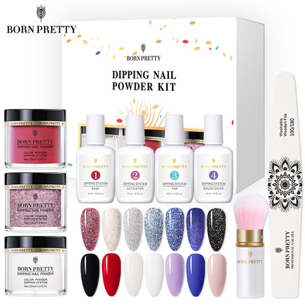 born pretty 30ml dipping nail powder set 3 in 1 acrylic powder extension craving dip with base activator system liquid 9pcs, Silver;gold
born pretty 30ml dipping nail powder set 3 in 1 acrylic powder extension craving dip with base activator system liquid 9pcs, Silver;gold