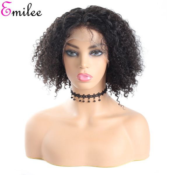 emilee 10" jerry curly short wigs half lace curly hair wig for women mongolian curly bob wig 10 inch pre plucked, Black;brown
emilee 10" jerry curly short wigs half lace curly hair wig for women mongolian curly bob wig 10 inch pre plucked, Black;brown