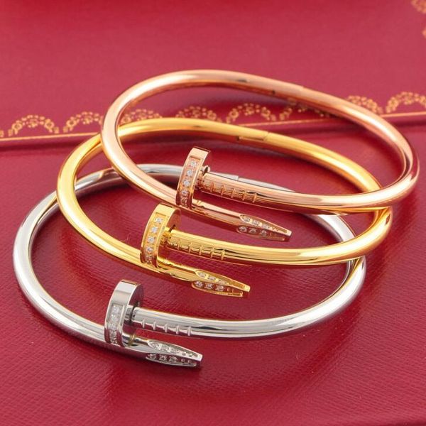 new 316l love bracelet titanium fashion jewelry bangle steel fashion bracelet lovers women and man bangle couple jewelry nail bracelet, Black
new 316l love bracelet titanium fashion jewelry bangle steel fashion bracelet lovers women and man bangle couple jewelry nail bracelet, Black