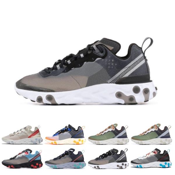 New Epic React Element 87 Undercover Men Women Running Shoes Green Black Designer Sneakers Sports Mens presto Trainers Chausseures size36-45
New Epic React Element 87 Undercover Men Women Running Shoes Green Black Designer Sneakers Sports Mens presto Trainers Chausseures size36-45