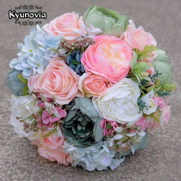 kyunovia faux bouquet silk roses wedding flowers country bouquet bridesmaid bouquets roses hydrangea bridal 2 style fe44
kyunovia faux bouquet silk roses wedding flowers country bouquet bridesmaid bouquets roses hydrangea bridal 2 style fe44