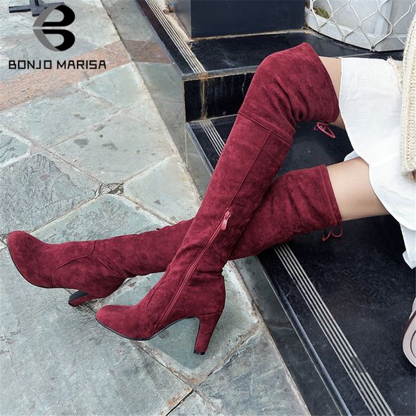 bonjomarisa plus size 31-45 lady black over the knee stretch boots women party thigh high boots high heels date shoes woman
bonjomarisa plus size 31-45 lady black over the knee stretch boots women party thigh high boots high heels date shoes woman