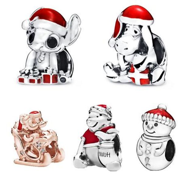 2019 зима christma подвески стерлингового серебра 925 свободные бусины подходят оригинальный pandora браслет женщины diy ювелирные изделия н, Black
2019 зима christma подвески стерлингового серебра 925 свободные бусины подходят оригинальный pandora браслет женщины diy ювелирные изделия н, Black