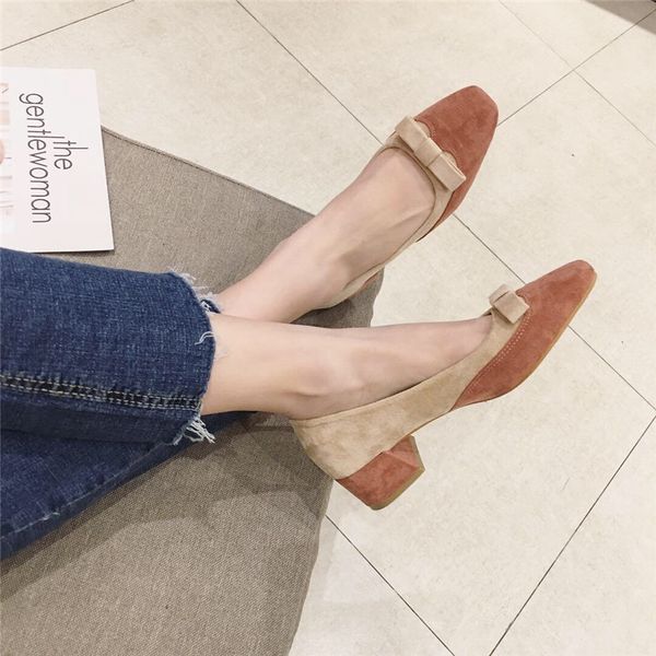 mixed colors bow-knot square toe women shoes autumn female footwear butterfly fall dress new office & career fabric slip-on, Black
mixed colors bow-knot square toe women shoes autumn female footwear butterfly fall dress new office & career fabric slip-on, Black