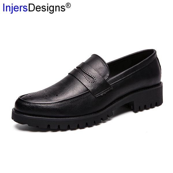 big size 38-47 business leather shoes men party pointed toe brogue shoes zapatos de hombre fashion bullock carve men dress, Black
big size 38-47 business leather shoes men party pointed toe brogue shoes zapatos de hombre fashion bullock carve men dress, Black