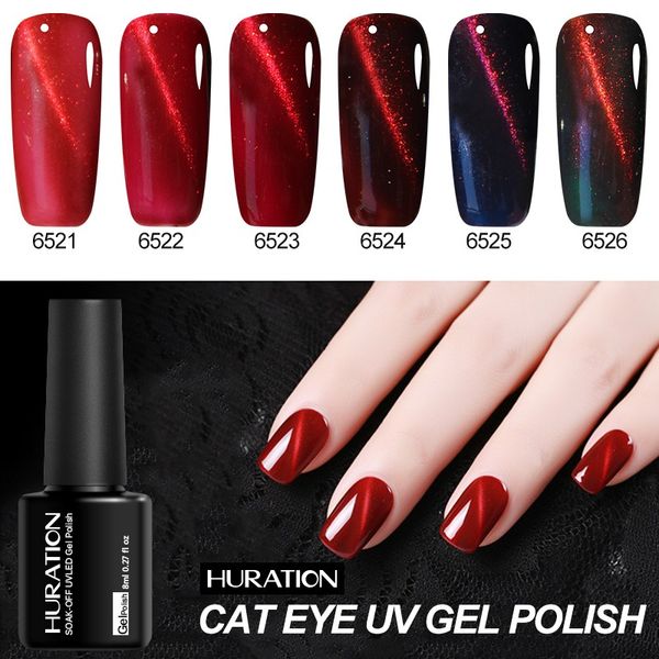 huration gel nail 3d fire red cat eye nail gel polish varnishes magnetic shining cat's eye colors semi-permanent lacquer art, Red;pink
huration gel nail 3d fire red cat eye nail gel polish varnishes magnetic shining cat's eye colors semi-permanent lacquer art, Red;pink