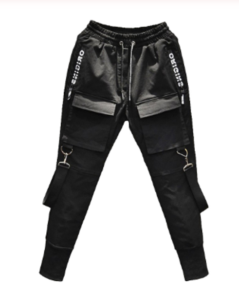 men cargo pant side pockets pencil hip hop patchwork ripped harajuku sweatpants casual jogger men trousers pantalones homme, Black
men cargo pant side pockets pencil hip hop patchwork ripped harajuku sweatpants casual jogger men trousers pantalones homme, Black