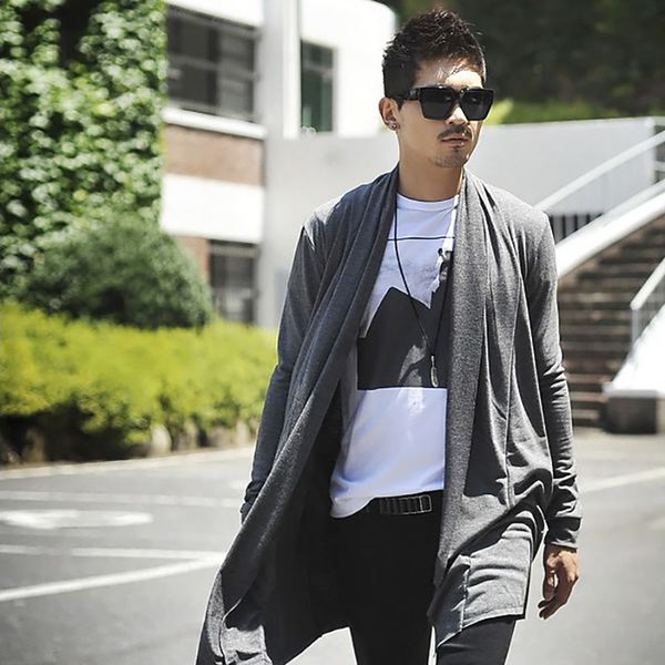 fashion casual wear men boy soft men's fashion popular comfortable knit cardigan long sweater 1pcs sweater, White;black
fashion casual wear men boy soft men's fashion popular comfortable knit cardigan long sweater 1pcs sweater, White;black