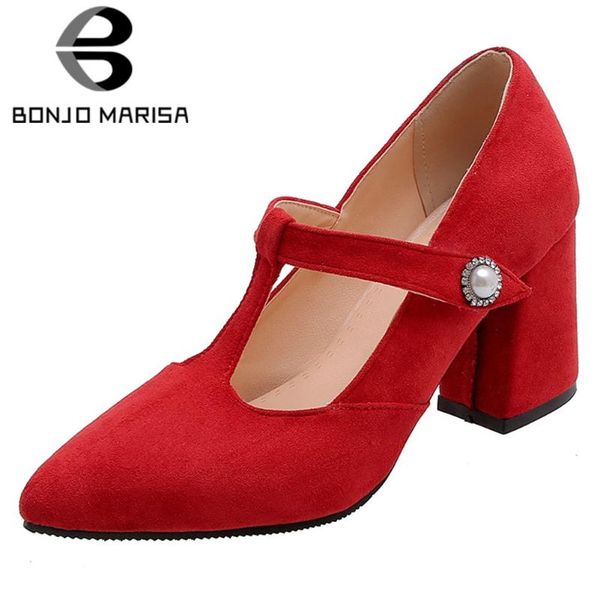 bonjomarisa classic ladies pointed toe t-strap pumps high hoof heels office pumps women elegant shoes woman, Black
bonjomarisa classic ladies pointed toe t-strap pumps high hoof heels office pumps women elegant shoes woman, Black