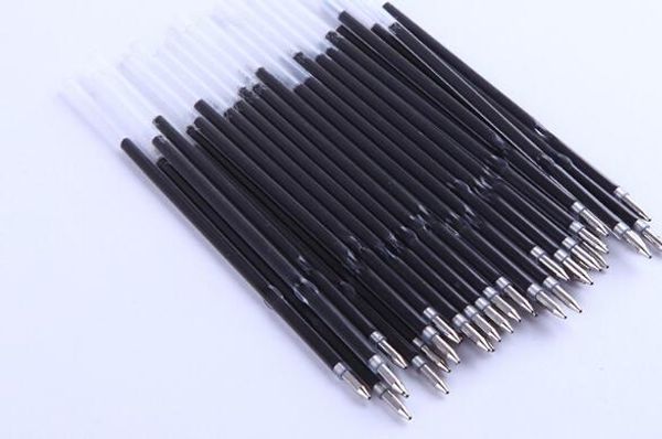 Length 10.8cm=4.25inches Unique Syringe Pens Refills Ball Point Refill Black Color 500pcs/lot Ing