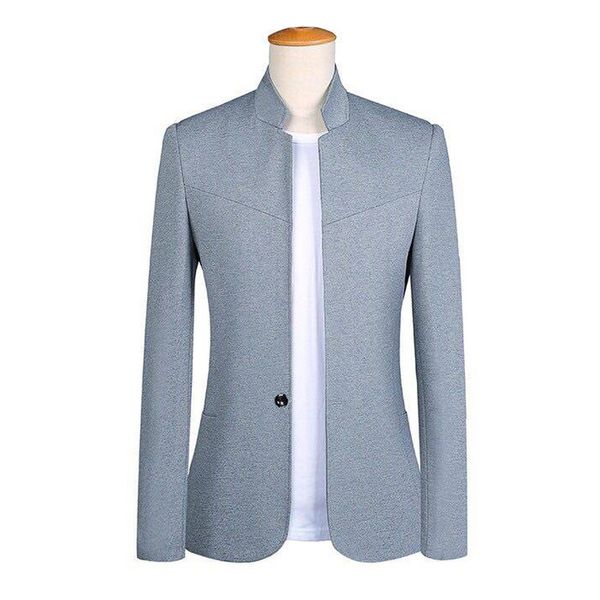 liseaven blazer 2019 men's stand collar jackets men slim blazers single button plus size 5xl mens blazer black jacket, White;black
liseaven blazer 2019 men's stand collar jackets men slim blazers single button plus size 5xl mens blazer black jacket, White;black