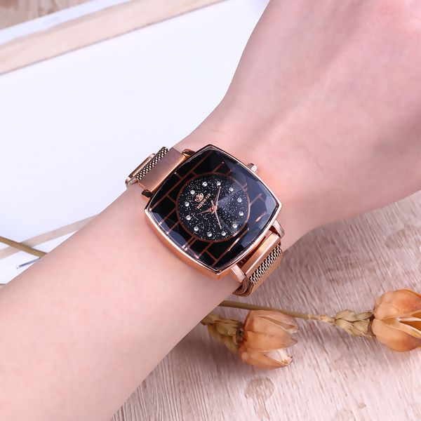 luxury watch women dress bracelet watch fashion 2019 quartz woman's high-end blue glass life waterproof distinguished, Slivery;brown
luxury watch women dress bracelet watch fashion 2019 quartz woman's high-end blue glass life waterproof distinguished, Slivery;brown