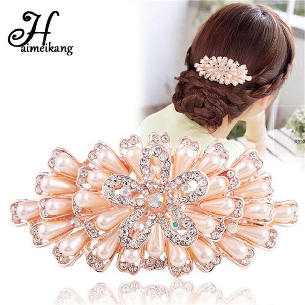 haimeikang korean viscose hair pins simulated pearls hair clip barrettes for women princess accessories wholesale
haimeikang korean viscose hair pins simulated pearls hair clip barrettes for women princess accessories wholesale