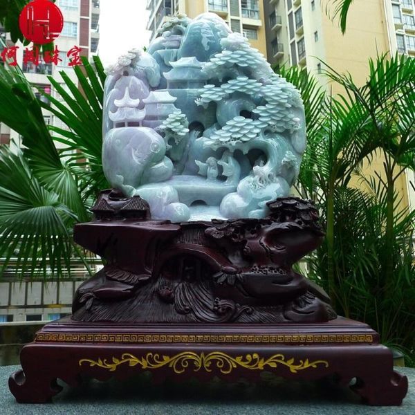 hezhou jewelrymyanmar natural jadelandscape hand carved decorationliving room desk accessories20.92jins, Silver
hezhou jewelrymyanmar natural jadelandscape hand carved decorationliving room desk accessories20.92jins, Silver