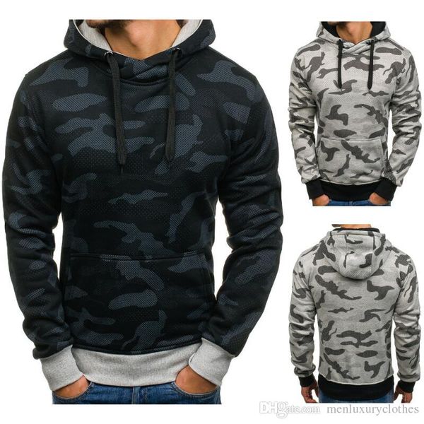 New Mens Camouflage Casual Hoodies Spring Hooded All Match Grey Black Sweatshirts Long Sleeved Tops
New Mens Camouflage Casual Hoodies Spring Hooded All Match Grey Black Sweatshirts Long Sleeved Tops
