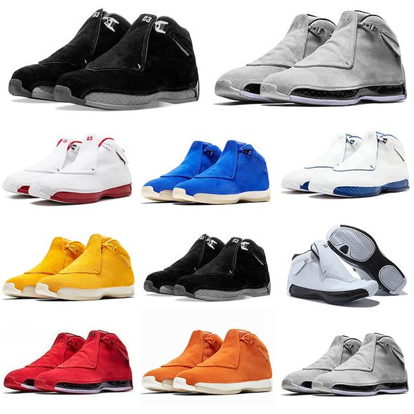 2019 cool grey suede mens 18 basketball shoes black white yellow blue orange 18s bred defining moments og asg men sneakers designer shoes
2019 cool grey suede mens 18 basketball shoes black white yellow blue orange 18s bred defining moments og asg men sneakers designer shoes