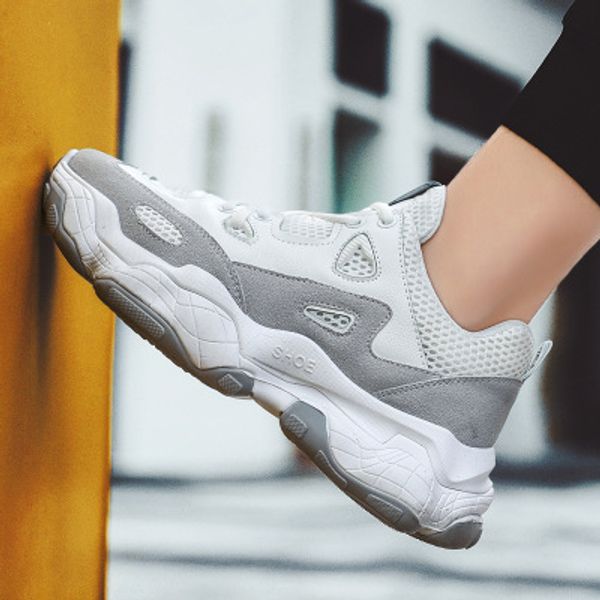 2019 new vintage dad men joker shoes kanye fashion west mesh light breathable men casual shoes sneakers, Black
2019 new vintage dad men joker shoes kanye fashion west mesh light breathable men casual shoes sneakers, Black
