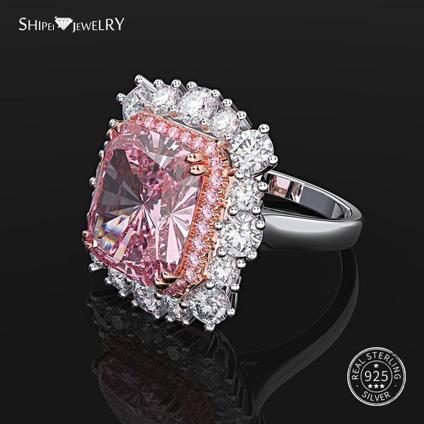 shipei princess cut pink white sapphire rings for women 925 sterling silver created moissanite ring wedding coctail ring, Golden;silver
shipei princess cut pink white sapphire rings for women 925 sterling silver created moissanite ring wedding coctail ring, Golden;silver