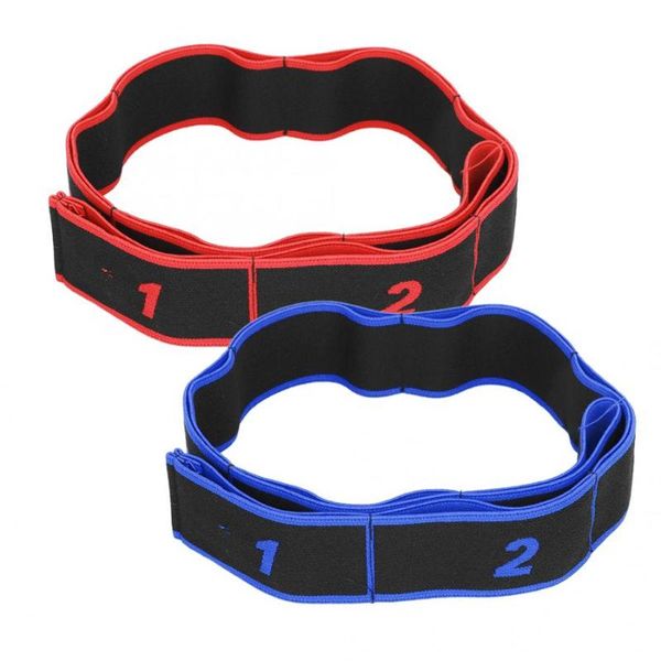 79cm yoga stretch belt band yoga practicing stretching belt assist stretch arm pulling strap pilates fitness equipment