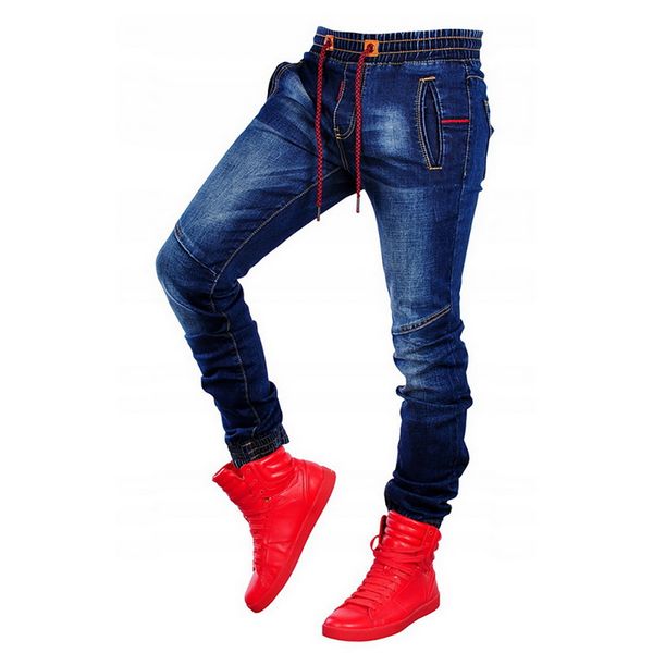 male denim pencil jeans pants elastic waist clothing clothes pantalon hombre slim fit casual trousers 2020 fashion mens jeans, Blue
male denim pencil jeans pants elastic waist clothing clothes pantalon hombre slim fit casual trousers 2020 fashion mens jeans, Blue