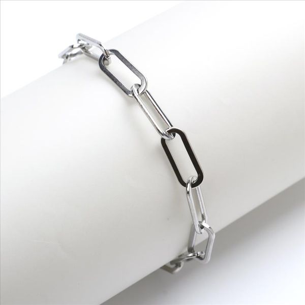 new 304 stainless steel 6mm chain bracelets gold oval bracelet jewelry for women men gifts 19cm(7 4/8, Black
new 304 stainless steel 6mm chain bracelets gold oval bracelet jewelry for women men gifts 19cm(7 4/8, Black