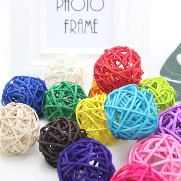 4cm/14pcs colorful sepak takraw diy rattan ball garden christmas/birthday/wedding decor home party supplies kids gifts
4cm/14pcs colorful sepak takraw diy rattan ball garden christmas/birthday/wedding decor home party supplies kids gifts