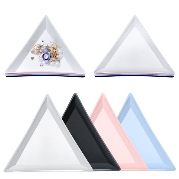 1 pcs triangular plastic rhinestone nail art box plate empty display container case holder storage container jewelry decorations, Silver
1 pcs triangular plastic rhinestone nail art box plate empty display container case holder storage container jewelry decorations, Silver