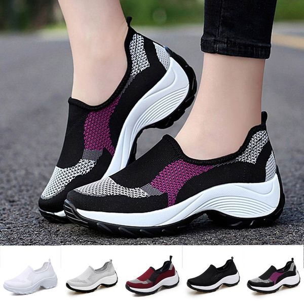 new shoes women running sneakers breathable dance shoes sports casual yoga chassures femmes#byy40, Black
new shoes women running sneakers breathable dance shoes sports casual yoga chassures femmes#byy40, Black