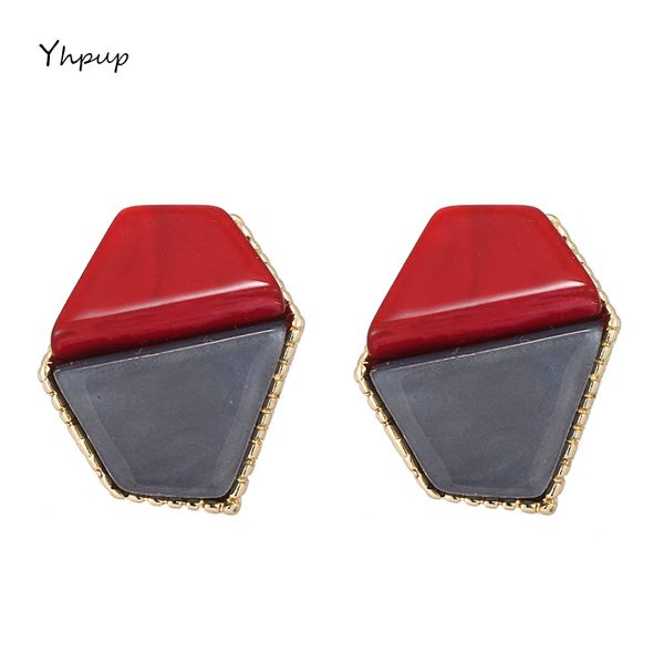 yhpup fashion natural shell colorful stud earrings geometric temperament zinc alloy earrings for women party jewelry brincos new, Golden;silver
yhpup fashion natural shell colorful stud earrings geometric temperament zinc alloy earrings for women party jewelry brincos new, Golden;silver