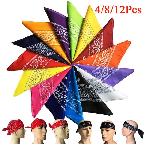 4/8/12pcs scarf hip hop bandana man women fashion headbands hair band wrist wraps hair scarves accessories, Black;gray
4/8/12pcs scarf hip hop bandana man women fashion headbands hair band wrist wraps hair scarves accessories, Black;gray