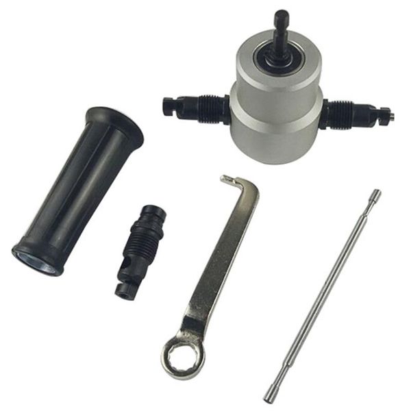 metal sheet cutter electric dual head drill hole saw wear resistant multifunctional nibbler no burrs powerful fast easy use tool
metal sheet cutter electric dual head drill hole saw wear resistant multifunctional nibbler no burrs powerful fast easy use tool