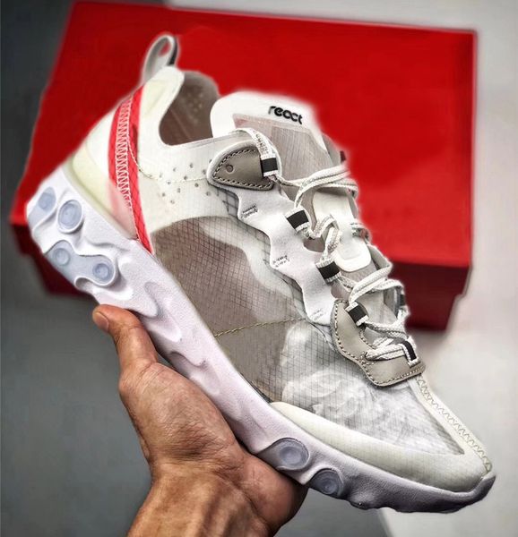 2018 Top Undercover X React Element 87 Black White AQ1090-100,AQ1090-001 Men Women Running Shoes Authentic Sneakers Size 40-46
2018 Top Undercover X React Element 87 Black White AQ1090-100,AQ1090-001 Men Women Running Shoes Authentic Sneakers Size 40-46