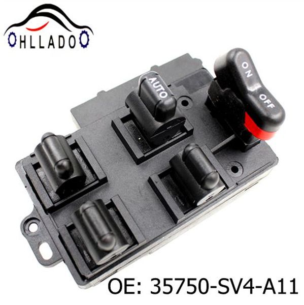 hllado left hand driver side 35750-sv4-a11 master power window switch 35750sv4a11 for 1990-1997 accord power window switch high quality
hllado left hand driver side 35750-sv4-a11 master power window switch 35750sv4a11 for 1990-1997 accord power window switch high quality