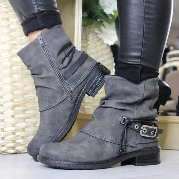 2019 winter zipper ankle boots women casual leather ankle boots women round toe boots winter solid low heels booties femme d20 t200425, Black
2019 winter zipper ankle boots women casual leather ankle boots women round toe boots winter solid low heels booties femme d20 t200425, Black
