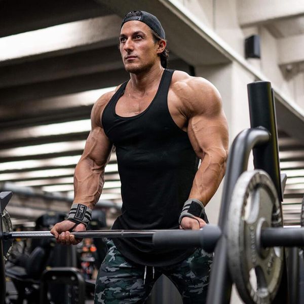 new summer men running vest muscle sleeveless t shirt gym tank workout training singlet solid fitness sports undershirt, Black;blue
new summer men running vest muscle sleeveless t shirt gym tank workout training singlet solid fitness sports undershirt, Black;blue