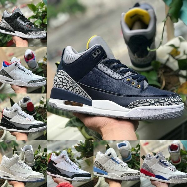 with box 2019 new 3s pure white 3 mens basketball shoes tinker katrina jth throw linell chicago og royal black cement trainer sneakers
with box 2019 new 3s pure white 3 mens basketball shoes tinker katrina jth throw linell chicago og royal black cement trainer sneakers