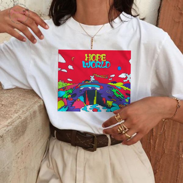 harajuku t shirts women ullzang t shirts hope world tshirts cartoon tee female cute graphic t shirts clothes, White
harajuku t shirts women ullzang t shirts hope world tshirts cartoon tee female cute graphic t shirts clothes, White