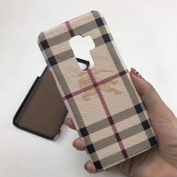 Fashion Pu Leather New Designer Phone Cases for Iphone XR XS MAX X 6 S 7 8 plus Back Cover luxury brand SAMSUNG S8 9 10 PLUS