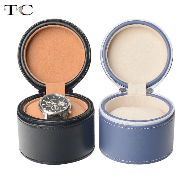 quality pu leather watch box portable watch case storage case travel bag name packing box 9.3x9cm, Pink;blue
quality pu leather watch box portable watch case storage case travel bag name packing box 9.3x9cm, Pink;blue