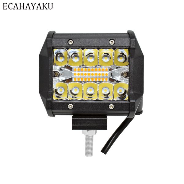 20pcs ecahayaku tri-row 4 inch led light bar white yellow strobe flashing 6 modes for off-road suv boat jeep hummer fog lights 12v
20pcs ecahayaku tri-row 4 inch led light bar white yellow strobe flashing 6 modes for off-road suv boat jeep hummer fog lights 12v