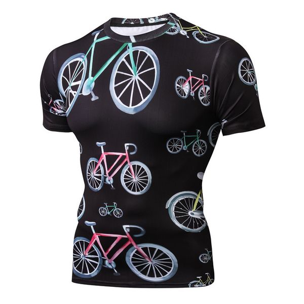 мужская дизайнерская 3d плотная эластичная с коротким рукавом спортивная футболка пот пара одежды фитнес-одежда, White;black
мужская дизайнерская 3d плотная эластичная с коротким рукавом спортивная футболка пот пара одежды фитнес-одежда, White;black