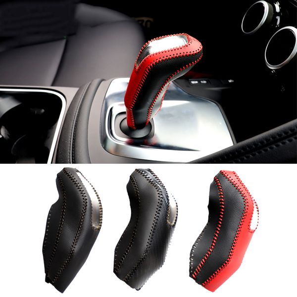 car styling accessories 1pcs gear shift lever knob cover shell trim cover leather for e-pace 2018-2019
car styling accessories 1pcs gear shift lever knob cover shell trim cover leather for e-pace 2018-2019